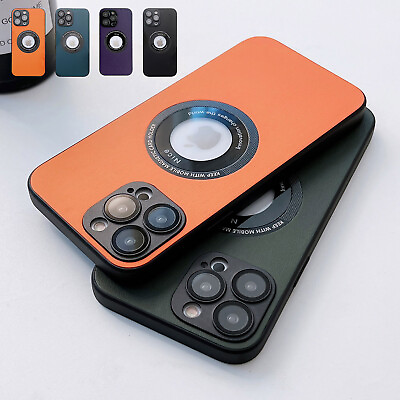 For iPhone 14 Pro Max 13 12 Mag Safe Magnetic Matte Case Shockproof Cover $8.98