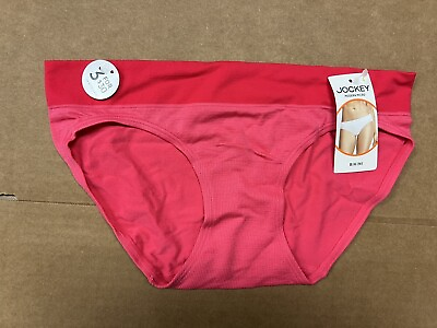 #ad #ad 3 Pairs Jockey Women Modern Micro Seamfree Bikini Pink Sz XS $9.99