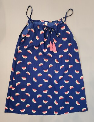 #ad Summer Dresses for Women Beach Cover Ups Sleeveless Watermelon Print Sundress $5.00