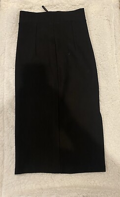 #ad Women Black Pencil Skirt M $9.99