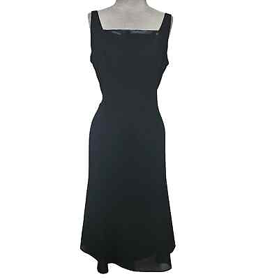 #ad Black Sleeveless Cocktail Dress Size 12 $41.25