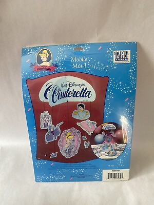 #ad Party Express Walt Disney Cinderella Mobiles 2 Party Decoration New Sealed $9.00