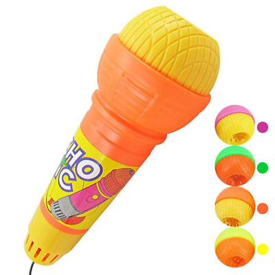 Microphone Mic Voice Changer Toy Birthday Present Kids Party Song Learning Toys $5.55