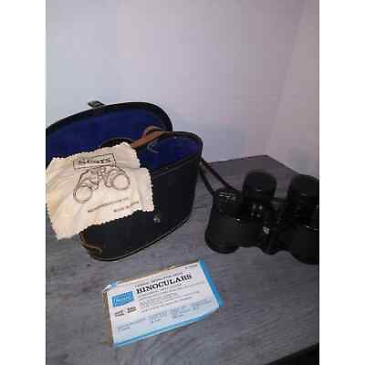 SEARS 7x35 Binoculars Extra Wide Angle Model 6243 with Case amp; Caps Japan $52.49