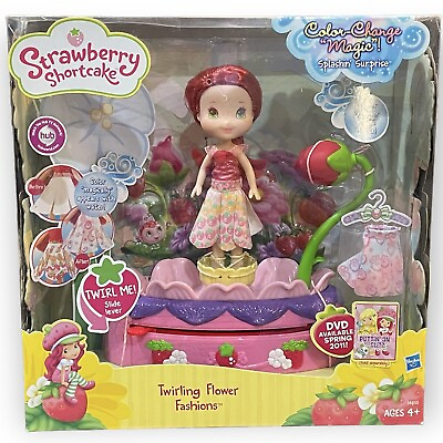 #ad Strawberry Shortcake TWIRLING FLOWER FASHIONS Color Change quot;Magicquot; New 2010 $59.95
