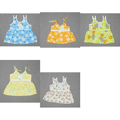 #ad NWT Aspire Baby Girl Infant Girls Cotton Sundress Sun Dress Floral $6.00