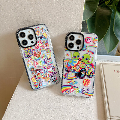 FOR IPHONE 14 PRO MAX 13 12 XR XS X 7 8 CUTE ALIENS SHOCKPROOF PHONE CASE COVER $10.43