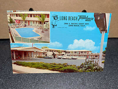 Long Beach Travel Lodge Long Beach California Postcard￼ $8.99