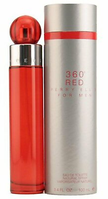 360 RED for Men by Perry Ellis Cologne 3.4 oz EDT New in Box $25.72