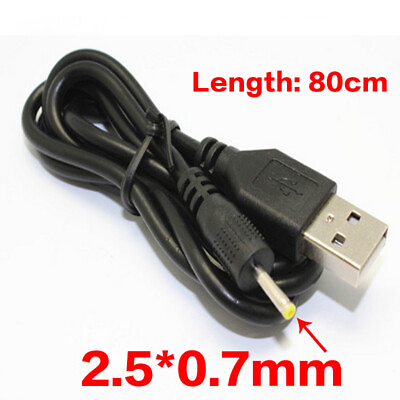 #ad USB TO DC 2.0 2.5X0.7 3.5X1.35 5.5X2.5 5.5X2.1 5V DC Barrel Jack Plug Charging $3.88