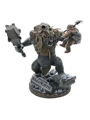 #ad The Lord of the Rings LOTR War in the North Snow Troll Statue Figure 2010 $59.99
