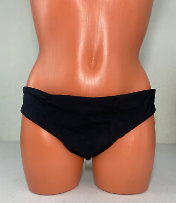 #ad Red Carter Womens Full Coverage Bikini Bottoms Black Size Medium $24.99