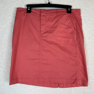 #ad KUT From the Kloth Skirt Womens 10 Pink Rosie Preppy Short Pencil Mini Slit $18.88