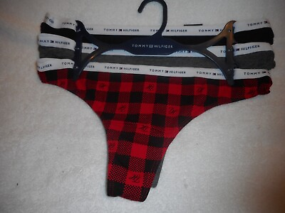 #ad #ad 3 pk Tommy Hilfiger Multicolor Women Bikini amp; Thongs sold separate mamp; L $32.99