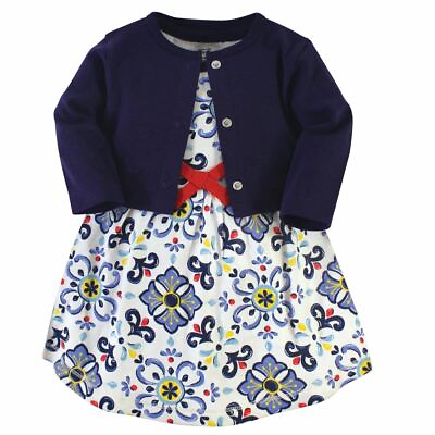 Touched by Nature Baby Organic Dress and Cardigan Pottery Tile $12.99