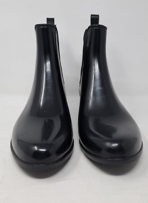 Sam Edelman Womens Boots Size 10 Black Tinsley Ankle Rain Shine Shoes Size US 8M $17.00