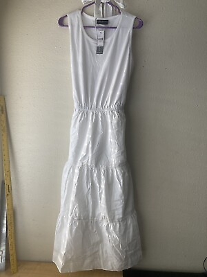 Lane Bryant Womens Long White Dress Size 22 24 $34.99