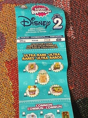 5 Surprise Zuru Mini Brands Disney 2 Store Edition $2.00