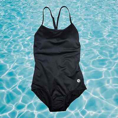 #ad Baleaf UPF 50 Womens One Piece Swimsuit Bikini Black NWT Sz 40 $19.50