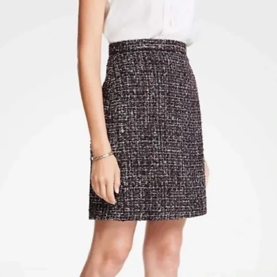 #ad Ann Taylor Tweed Pencil Skirt Women Size 2 Career Workwear Elegant $9.99