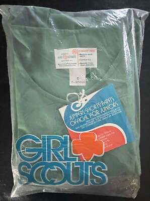 NEW IN PACKAGE Vintage 1973 JUNIOR Girl Scout UNIFORM DRESS JUMPER 12 1 2 $29.99