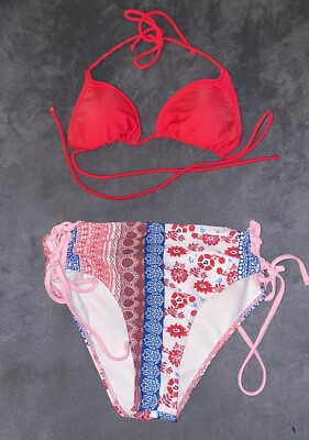#ad #ad Bikini XS Top And S Bottoms Teen Girls Swimsuit $4.00