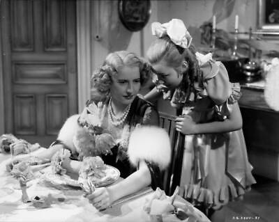 #ad #ad Barbara Stanwyck and Anne Shirley in a scene from #x27;Stella Dalla 1937 Old Photo AU $9.00