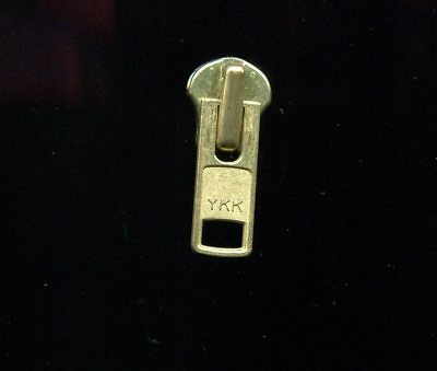 YKK Brass #10u Heavy Duty Slider for metal zipper NEW $2.62