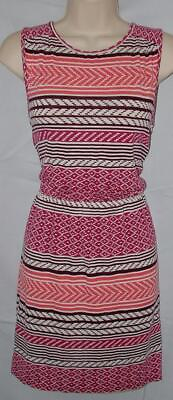 #ad #ad LOFT Multicolored Print Sz Small Soft Stretchy Knee Length Sleeveless Sun Dress $10.00