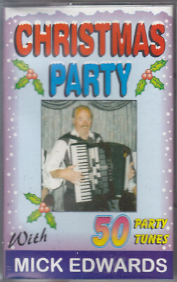 #ad MICK EDWARDS CHRISTMAS PARTY 50 PARTY TUNES Cassette GBP 3.50