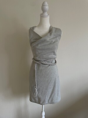 #ad Sabo Skirt NEW mini Dress heather gray size M $39.00