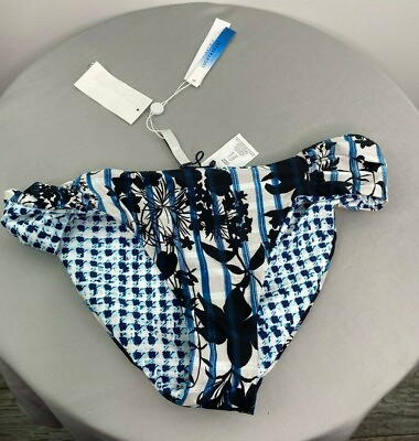#ad Lucky Brand Reversible Printed Bikini Bottom Size Large $12.50