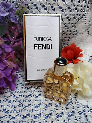 FENDI FURIOSA Eau de Parfum Perfume MINI for Women 0.13 oz. Miniature *RETIRED $24.99