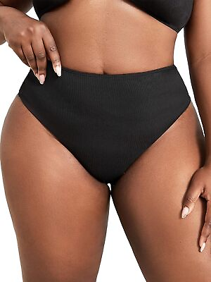 #ad #ad GORGLITTER Women#x27;s Cheeky Bikini Bottoms High Cut Swimsuit Bottom Mid Waist Swim $42.65