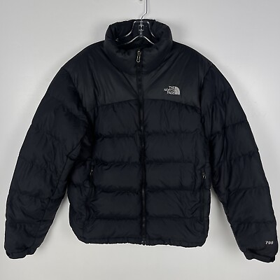 #ad #ad The North Face Mens Nuptse 700 Puffer Goose Down Jacket Coat Medium Black $178.88