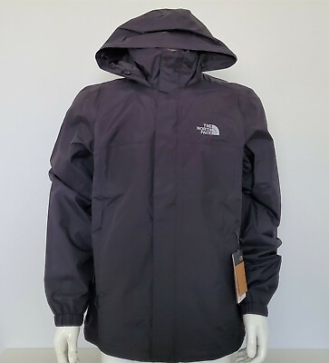 THE NORTH FACE MEN RESOLVE 2 JACKET WATERPROOF SHELL DRYVENT Black size S or M $79.80
