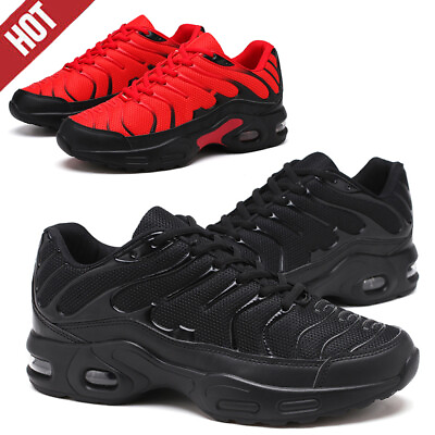 Men#x27;s Air Cushion Athletic Fitness Sneakers Running Tennis Non slip Shoes Gym US $33.99