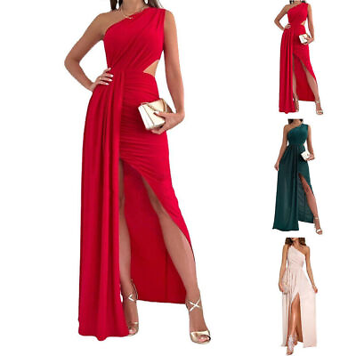Women Sexy Maxi Long Dress Party Cocktail Evening Side Slit Dress Prom Ball Gown $21.81