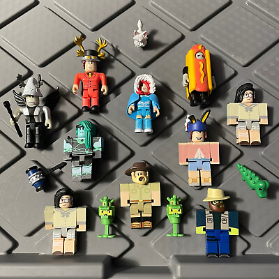 #ad Roblox Series 7 Mini Figure Lot Of 10 With Others Pre Owned $8.00