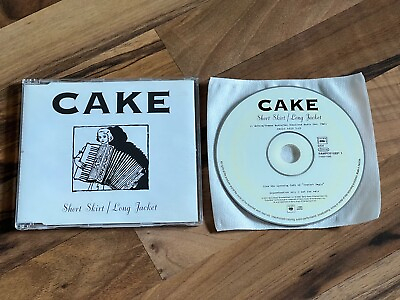 #ad CAKE Short Skirt Long Jacket 2001 EUROPEAN EURO promo CD single used $6.40