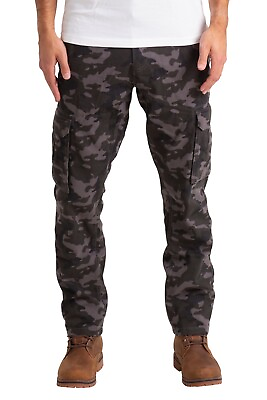 Mens Military Camo Cargo Trouser Casual 100%Cotton Utility Multi Color Work Pant $21.74
