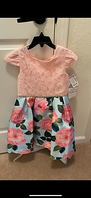 #ad New with tags Girls flower dress holiday size6 $30.00