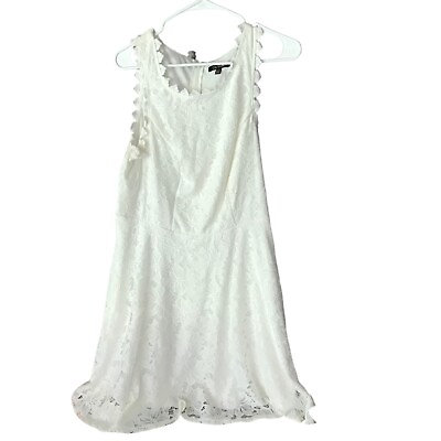 City Studio White Lace Midi Summer Plus Sz Dress Sz14W $24.95