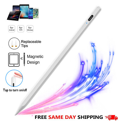 Pencil Stylus For iPad iPhone Samsung Galaxy Tablet Phone Pen Capacitive Screen $16.99