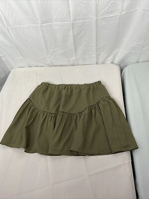 #ad Banana Republic Olive Green Skirt Women#x27;s Size S $13.99