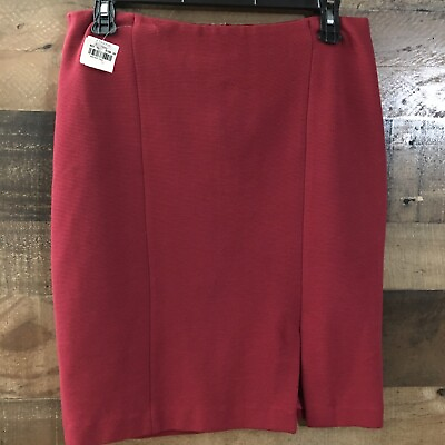MNG by Mango Womens Pencil Skirt Short Size 8 Lined $16.14