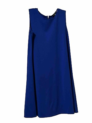 #ad Tiana B Cocktail Dress 12 Cobalt Blue Pre owned $16.99