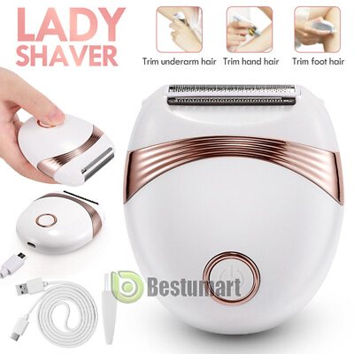 #ad Electric Cordless Wet Dry Body Shaver Pubic Hair Removal Trimmer Razor For Women $17.65